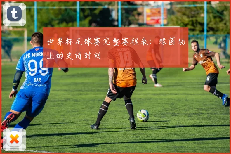 世界杯足球赛完整赛程表:绿茵场上的史诗时刻